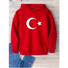 Lorvex 29 Ekim Cumhuriyet Bayramı Temalı Oversize Unisex Sweatshirt – Ay Yıldız Türkçülük Baskılı