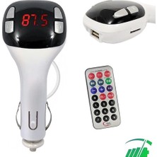 Poke Fm Transmitter Handsfree USB Sd Hızlı Şarj Car-Music