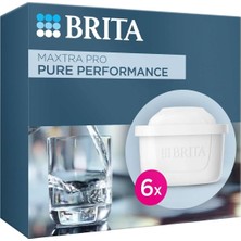 BRITA Brıta Maxtra Performance Yedek Su Arıtma Filtresi, 6’lı