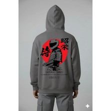 Lorvex Samurai Shoei Dijital Baskı Oversize Unisex Sweatshirt