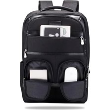Classone BP-BS200 Business Vıp B2 -Serisi 15.6 Inch Uyumlu Wtx Pro Su Geçirmez Kumaş Laptop Sırt Çantası -Siyah