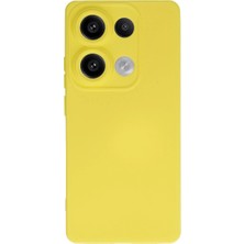 SBN - Store Xiaomi Redmi Note 13 Pro 4g Kılıf Nano Içi Kadife Silikon - Sarı