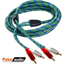 Anfi Kablosu 2rca 2rca 5mt 1.kalite Poke PK-6787