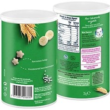 Organik Pirinçli, Buğdaylı, Muzlu ve Ahududulu Bebek Atıştırmalığı 35 G x 5