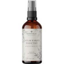 Çatlak Karşıtı Masaj Yağı 100 ml Cam ŞIŞEDE%100 Doğal (Stretch Mark Oil)