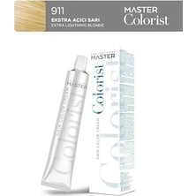 Professional Tüp Saç Boyası Boya 60 ml 911 Ekstra Açıcı Sarı