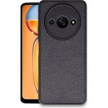 SBN - Store Xiaomi Redmi A3 4g Kılıf Aras Deri Kapak - Siyah