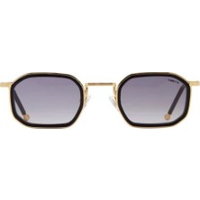 Caretta Crttagünş 8573-C.02 Genç Erkek,kadın,unisex Köşeli Çerçeveli Metal UV400 Güneş Gözlüğü