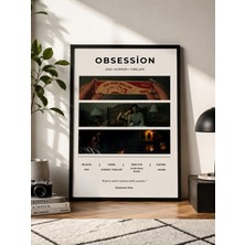 Bukalemun Shop Obsession Film Afişi - A4 Minimalist Sinema Posteri