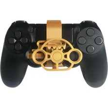 Shaco Design Ps3 Gamepade Monte Direksiyon Altın Renk