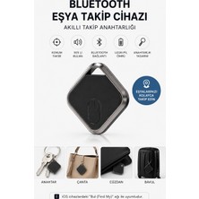Netra Teknoloji Güvenlik Bluetooth Akıllı Konum Takip Cihazı - Find My Uyumlu Anahtarlık Bulucu
