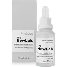 The Newlab. Yağlı Ciltler Için Akne Karşıtı, Sıkılaştırıcı & Yaşlanma Karşıtı Peptit Complex ve Bitkisel Kolajen Serumu 30 ml