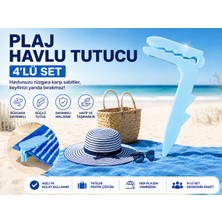 Kezi Plaj Havlu Tutucu