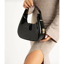 Sargınlar Kadın Rugan Baget Cherry Bag Trend Kol Çantası LEO1BGAS1