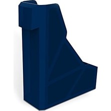 Solid Geniş Magazinlik Lacivert