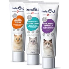 Die Grup Kedi Tüy Sağlığı Seti, Kısırlaştırılmış Kediler Için Vitaminler