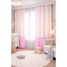 Beydex 140X260 Ölçüsünde 2 Adet Bebek Odası Çocuk Odası Baskılı Fon Perde