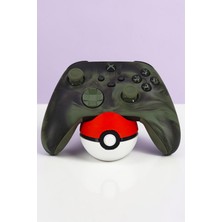 Hunga Pokémon Topu Tasarımlı Joystick Tutucu - Ps5 Dualsense - Ps4 - Xbox