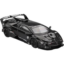 Die Grup Murcielago Gt Evo Lb - Silhouette Works Siyah Sınırlı Üretim 1/64 Diecast Model Araba