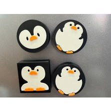 4'lü Penguen Magnet