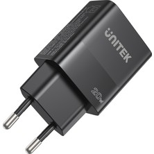 Unitek Unıtek 20W Hızlı Şarj Adaptörü 1*usb-C (P1124ABK-EU)