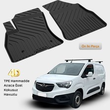 Yms Art Opel Combo Panelvan Van Havuzlu Oto Paspas Ön Iki Parça 2010 2011 2012 2013 2014 2015 2016 2017 2018