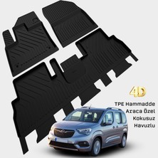 Yms Art Opel Combo E Paspas 4d Havuzlu Araca Özel Paspas 2019 2020 2021 2022 2023 2024 2025 2026