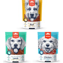 Wanpy Köpek Karışık Ödül Mama 3 Lü Set Jerky Sushi