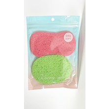 Valeri 2 Parça Maske ve Yüz Yıkama Süngeri - Gözenek Arındırıcı Peeling Etkili Sünger Seti