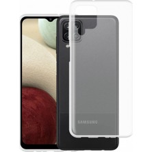 Bst Newface Samsung Galaxy A12 Kılıf Lüx Şeffaf Silikon Yeni Telefon Hediyesi