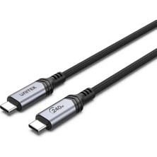 Unitek Unıtek Type-C Hızlı Şarj 2mt 240W (C14110GY-2M)