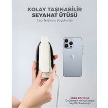 Empressco Mini Seyahat Ütüsü, Kompakt ve Taşınabilir Beyaz Ürün