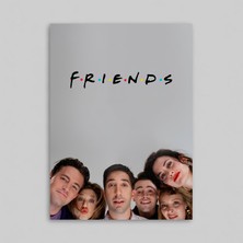 Orendart Friends Movie Dizi Poster Dekorasyon Çerçeveli - Çerçevesiz Poster