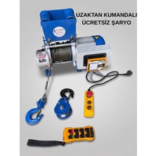 Shun Uzaktan Kumandalı Vinç 1500KG 220V 30 Metre