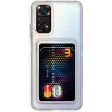 Bst Xiaomi Redmi Note 11 Kılıf Kart Şeffaf Silikon Yeni Telefon Hediyesi