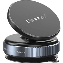 Bst Earldom Vantuzlu Manyetik Araç Tutucu Siyah Telefon Tutucu Teknoloji Hediyesi