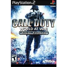 EA Call Of Duty World At War Final Fronts - Playstation 2 Oyunu - Sadece Çipli Cihazlarda Çalışır!