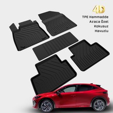 Yms Art Renault Clio 6 Paspas 2026 Sonrası Araca Özel 4d Havuzlu Paspas