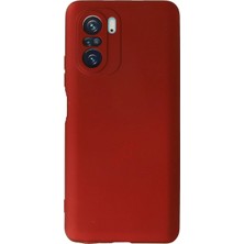 Bst Newface Xiaomi Poco F3 Kılıf First Silikon Kırmızı Yeni Telefon Hediyesi