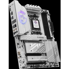 MSI Msı Mpg B850 Edge Tı Wıfı Am5 Ddr5 8400MHZ(OC) HDMI 4x M.2 USB 10GBS 5g Lan Wı-Fı 7 Atx