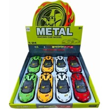 Bst Seher 1:24 Sesli Işıklı Metal Model Araba Çekbırak Cocuk Hediyesi