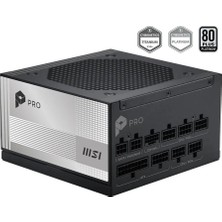 MSI Msı Pro A850PL Pcıe5 850W 80+ Platınum Psu