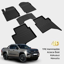 Yms Art Volkswagen Amarok 2023 2024 2025 2026 Araca Özel 4d Havuzlu Oto Paspas