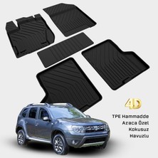 Yms Art Dacia Duster 1 Havuzlu 4d Paspas 2011 2012 2013 2014 2015