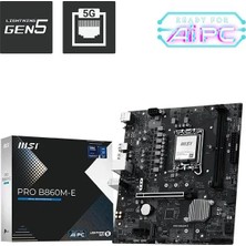 MSI Msı Pro B860M-E Ddr5 6400MHZ(OC) 1851P Matx