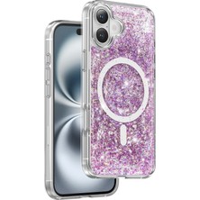 Bst Keephone Apple Iphone 16 Interstellar Glitter Magsafe Kılıf Yeni Telefon Hediyesi