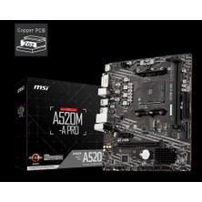 MSI Msı A520M-A Pro Ddr4 4600/1866MHZ M.2 Matx Am4