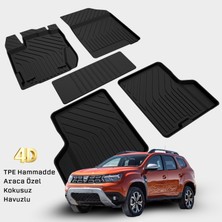 Yms Art Dacia Duster 4d Havuzlu Paspas 2018 2019 2020 2021 2022 2023 2024
