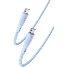Bst Yesido 1.2m 60W Type-C To Type-C Pd Hızlı Şarj Kablosu Seyahat