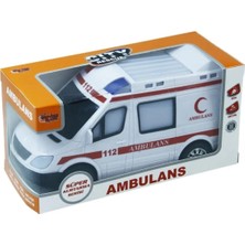 Bst Oyuncak Kutulu Pilli Sesli Ambulans
